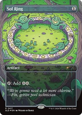 Sol Ring (2417) card from Secret Lair Drop Series