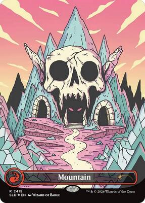 Mountain (2419) card from Secret Lair Drop Series