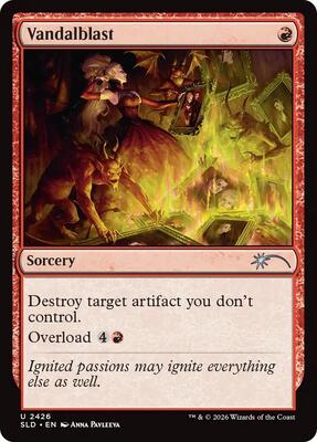 Vandalblast (2426) card from Secret Lair Drop Series