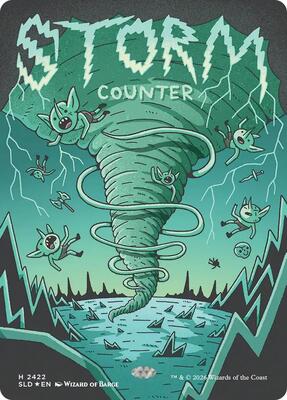 Storm Counter card from Secret Lair Drop Series