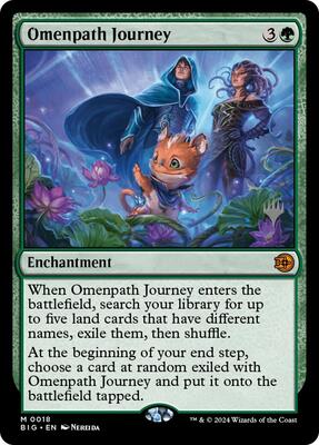 Omenpath Journey card from Promo Pack: Secrets of Strixhaven