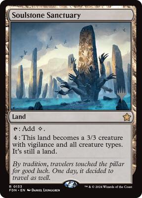 Soulstone Sanctuary card from Promo Pack: Secrets of Strixhaven