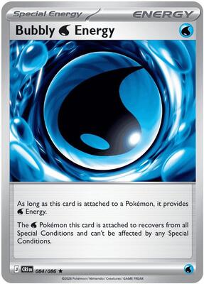 Bubbly W Energy card from ME04: Chaos Rising