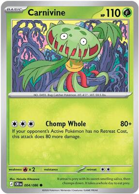 Carnivine card from ME04: Chaos Rising