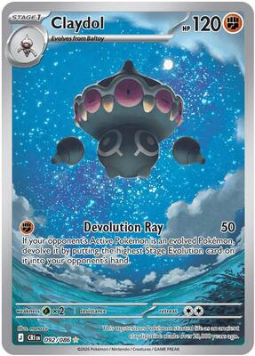 Claydol - 092/086 card from ME04: Chaos Rising