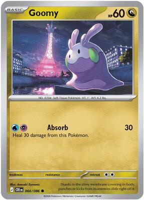 Goomy card from ME04: Chaos Rising