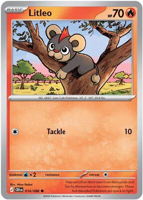 Litleo card from ME04: Chaos Rising