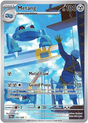 Metang - 094/086 card from ME04: Chaos Rising