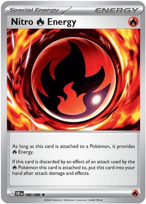 Nitro R Energy card from ME04: Chaos Rising