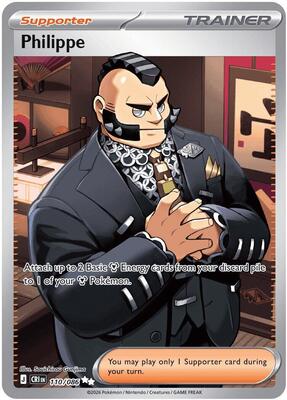 Philippe - 110/086 card from ME04: Chaos Rising