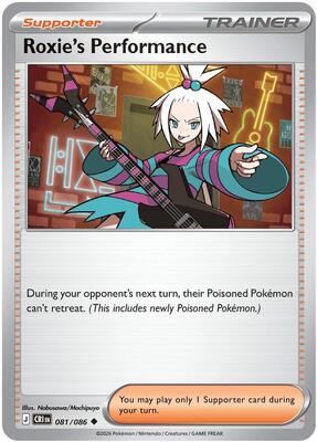 Roxie's Performance - 081/086 card from ME04: Chaos Rising