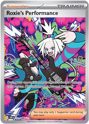Roxie's Performance - 121/086 card from ME04: Chaos Rising