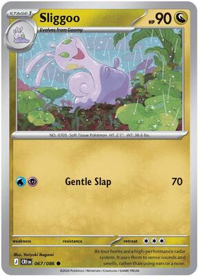 Sliggoo - 067/086 card from ME04: Chaos Rising
