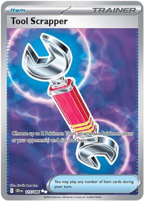 Tool Scrapper card from ME04: Chaos Rising