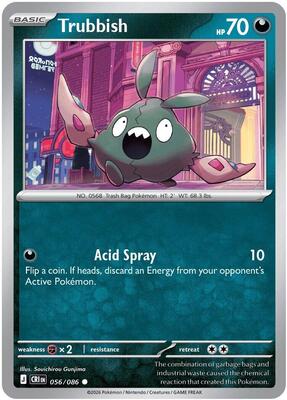 Trubbish card from ME04: Chaos Rising