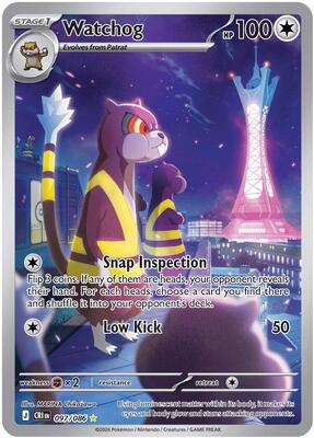 Watchog - 097/086 card from ME04: Chaos Rising