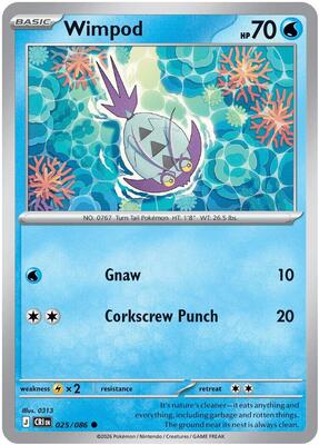 Wimpod card from ME04: Chaos Rising
