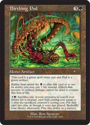 Birthing Pod card from Secret Lair Drop Series