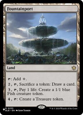 Fountainport card from The List Reprints