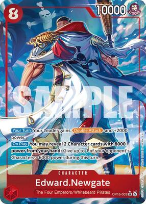 Edward.Newgate (Alternate Art) card from The Time of Battle