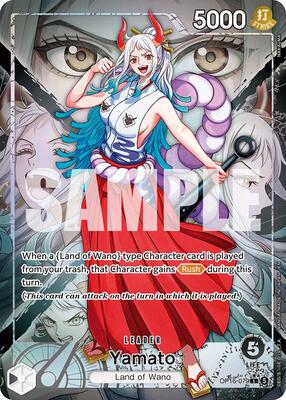 Yamato (079) (Alternate Art) card from The Time of Battle