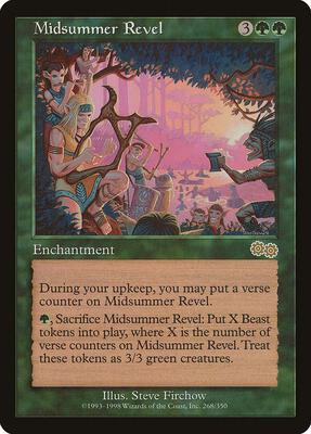 Midsummer Revel card from Urza's Saga