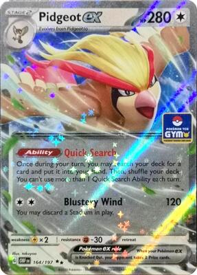 Pidgeot ex - 164/197 card from Miscellaneous Cards & Products