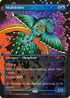 Mulldrifter (0168) (Rainbow Foil) card from Secret Lair Drop Series