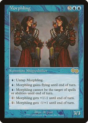 Morphling card from Urza's Saga
