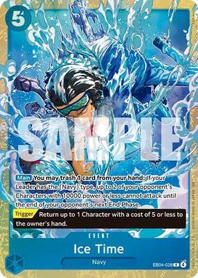 Ice Time (Premium Card Collection -Best Selection Vol. 6-) card from One Piece Promotion Cards