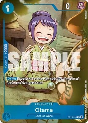 Otama (Premium Card Collection -Best Selection Vol. 6-) card from One Piece Promotion Cards