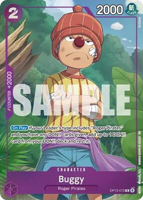 Buggy (Premium Card Collection -Best Selection Vol. 6-) card from One Piece Promotion Cards