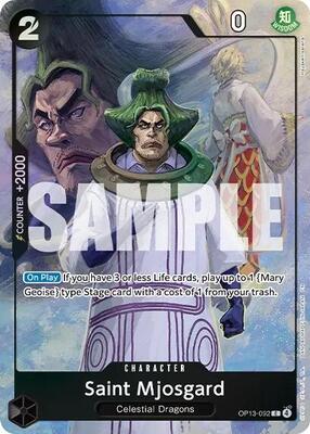 Saint Mjosgard (Premium Card Collection -Best Selection Vol. 6-) card from One Piece Promotion Cards