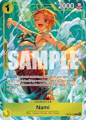 Nami (Premium Card Collection -Best Selection Vol. 6-) card from One Piece Promotion Cards