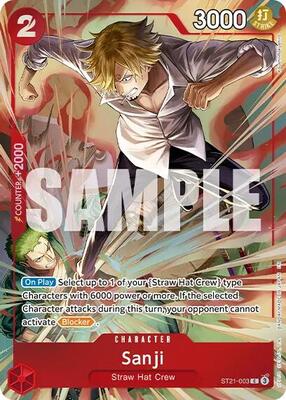 Sanji (Premium Card Collection -Best Selection Vol. 6-) card from One Piece Promotion Cards