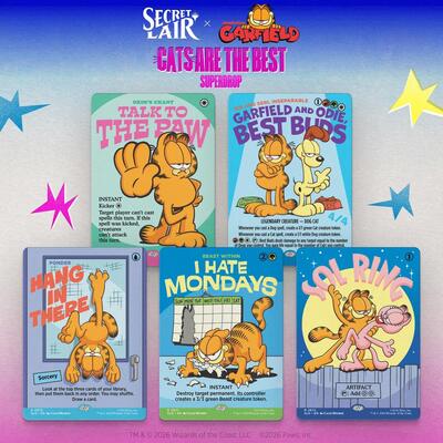 Secret Lair Drop: Secret Lair x Garfield: Motivationally Challenged - Non-Foil Edition card from Secret Lair Drop Series