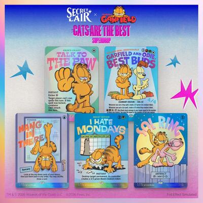 Secret Lair Drop: Secret Lair x Garfield: Motivationally Challenged - Traditional Foil Edition card from Secret Lair Drop Series