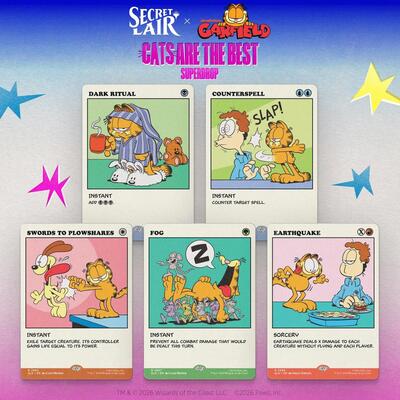 Secret Lair Drop: Secret Lair x Garfield: As Intended - Non-Foil Edition card from Secret Lair Drop Series