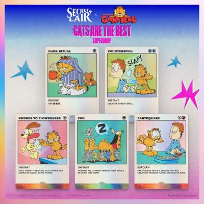 Secret Lair Drop: Secret Lair x Garfield: As Intended - Traditional Foil Edition card from Secret Lair Drop Series