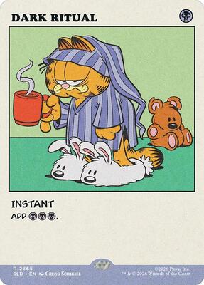 Dark Ritual (2665) card from Secret Lair Drop Series