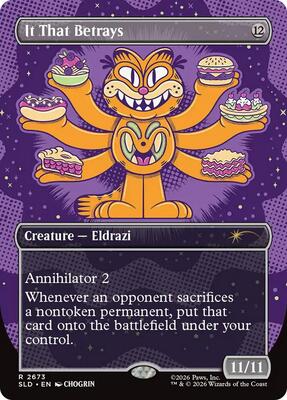 It That Betrays (2673) card from Secret Lair Drop Series