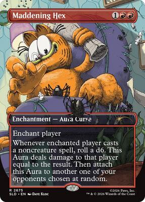 Maddening Hex card from Secret Lair Drop Series