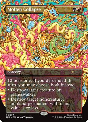 Molten Collapse card from Secret Lair Drop Series