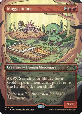 Moggcatcher card from Secret Lair Drop Series