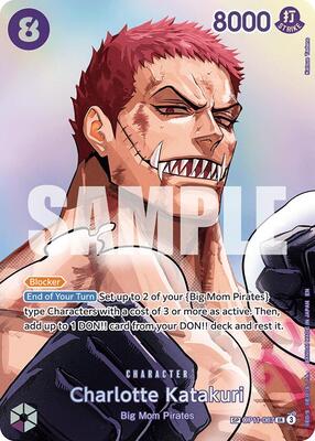 Charlotte Katakuri (SP) card from The Time of Battle