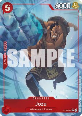 Jozu (Full Art) card from Starter Deck EX: Luffy & Ace