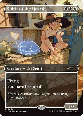 Spirit of the Hearth card from Secret Lair Drop Series