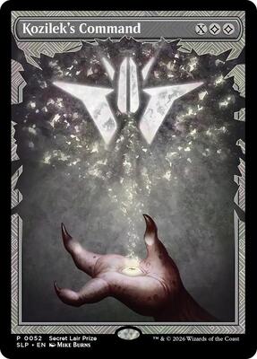Kozilek's Command card from Secret Lair Showdown