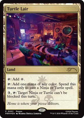 Turtle Lair (Costco Bundle) card from Unique and Miscellaneous Promos
