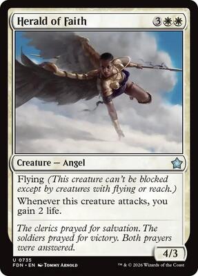 Herald of Faith (0735) card from Foundations